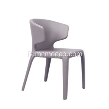 Cassina 367 HOLA learen stoel foar ytseal